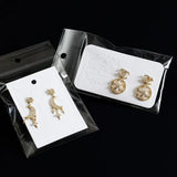 Clear Cellophane Bags for Jewelry Self Sealing Adhesive