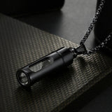 Clear Tube Perfume Bottle Necklace Diffuser Necklace Pendant Perfume Necklace