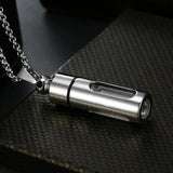 Clear Tube Perfume Bottle Necklace Diffuser Necklace Pendant Perfume Necklace
