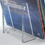 Clear Vinyl Record Stand Holder for Desktop Album Storage