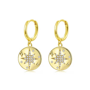 Zircon Snake Stud Earring Crystal Piercing Jewelry