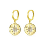 Zircon Snake Stud Earring Crystal Piercing Jewelry