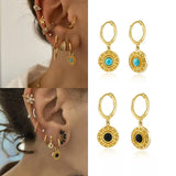 Zircon Snake Stud Earring Crystal Piercing Jewelry