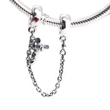 925 Silver Safety Chain Beads for DIY Jewelry Making