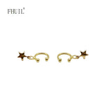 Clip Earrings For Women Unique Pendant Gift Accessories