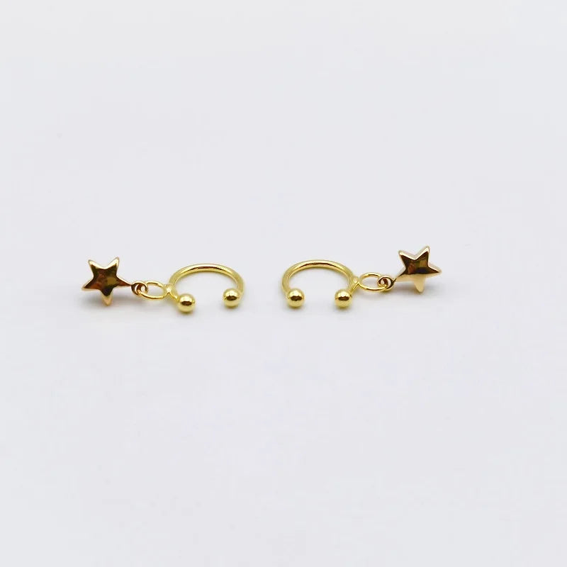 Clip Earrings For Women Unique Pendant Gift Accessories