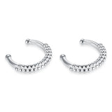 Clip Earrings for Women Stud Fake Piercing Punk Style Jewelry