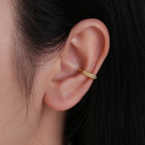 Clip Earrings for Women Stud Fake Piercing Punk Style Jewelry