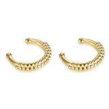 Clip Earrings for Women Stud Fake Piercing Punk Style Jewelry