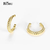 Clip Earrings for Women Stud Fake Piercing Punk Style Jewelry