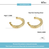 Clip Earrings for Women Stud Fake Piercing Punk Style Jewelry