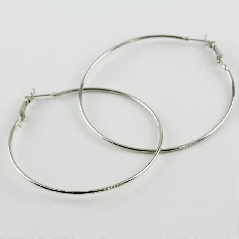 Metal Ring Dangle Earrings