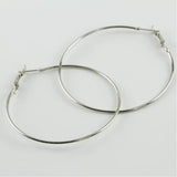 Metal Ring Dangle Earrings