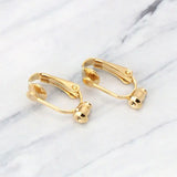 Clip On Earrings for Women Earring Findings DIY Jewelry Making Accessories