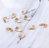 Clip-on Earring Converter with Comfort Pads for DIY Earring