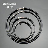 Round Clip On Ear Earrings Non-Piercing Jewelry for Women Men Sister