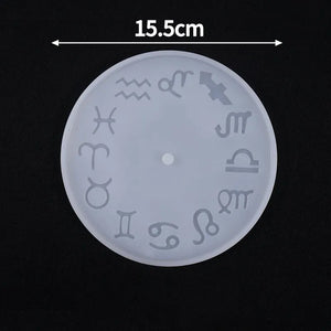Clock Mold Crystal Liquid Silicone Epoxy Jewelry Resin Mold