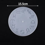 Clock Mold Crystal Liquid Silicone Epoxy Jewelry Resin Mold