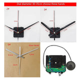 Clock Movement Music Box Silent Sweep Quartz Wall Clock Replacement