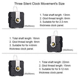 Clock Movement Set Quartz Movement Replacement, DIY Watch Parts