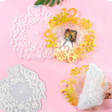 Flower Clock Resin Mold DIY Clock Movement Accessories