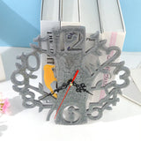 Flower Clock Resin Mold DIY Clock Movement Accessories