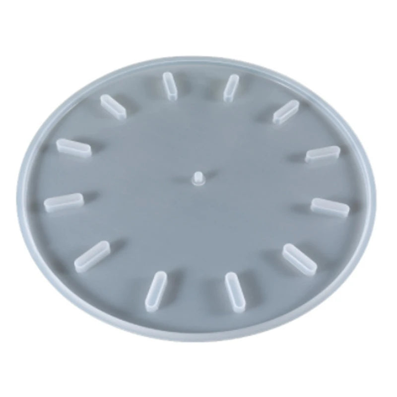 Round Clock Resin Mold for DIY Home Decoration