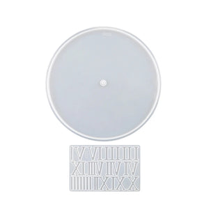 Large Number Clock Silicone Mold Epoxy Clock for Resin