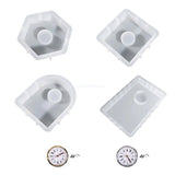 Clock Silicone Epoxy Mold Resin Casting Mold for Flowers Home Decor