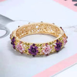 Cloisonne Bracelet Hand Painted Travel Souvenir