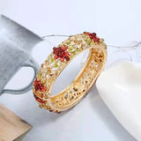 Cloisonne Bracelet Hand Painted Travel Souvenir