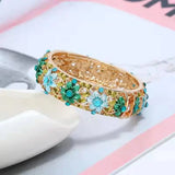 Cloisonne Bracelet Hand Painted Travel Souvenir