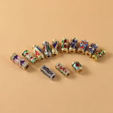 Cloisonne Brass Gold-Plated Bucket Beads for Jewelry Making