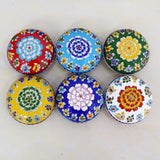 Cloisonne Jewelry Box 4 Inch Powder Box Beijing Crafts