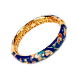 Cloisonne Bracelet 18KGP Retro National Wind Jewelry