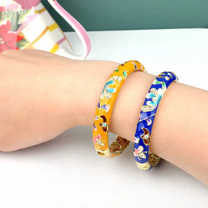 Cloisonne Bracelet 18KGP Retro National Wind Jewelry