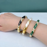 National Wind Cloisonne Bracelet 18KGP Jewelry 1PCS