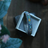 Thai Silver Cloisonne Enamel 925 Bracelet Women Cutout Craft