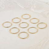 19mm Button Hollow DIY Jewelry Earrings Necklace Accessories