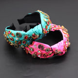Rhinestone Headband for Prom and Catwalk Events