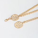 Women's Metal Chain Fringes Hip Waist Belt