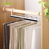 6-in-1 Scarf Magic Foldable Hanger Stainless Steel Tie Closet Organizer