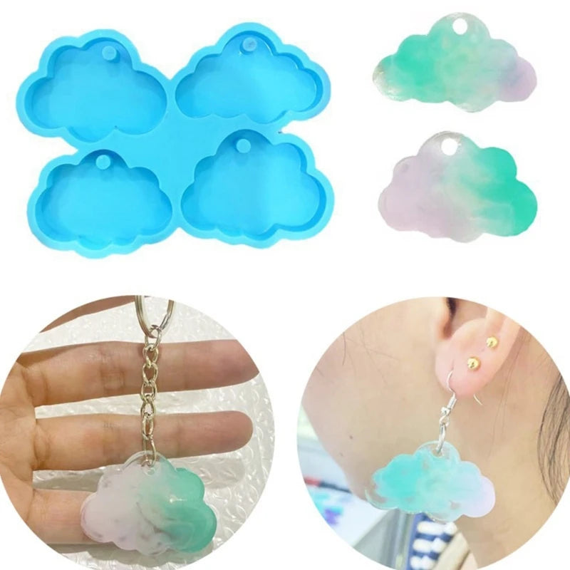 Cloud Earring Silicone Molds for DIY Jewelry Making