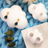 Cloud Modeling Jewelry Earrings Photo Props Background Ornaments