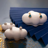 Cloud Modeling Jewelry Earrings Photo Props Background Ornaments