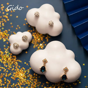 Cloud Modeling Jewelry Earrings Photo Props Background Ornaments