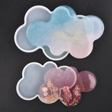 Cloud Shape Coaster Silicone Mold Resin Jewelry DIY Epoxy Casting Molds