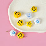 DIY Beaded Necklace Kit - Ceramic Beads, Stars, Smiley, Flowers
