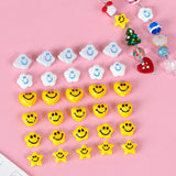 DIY Beaded Necklace Kit - Ceramic Beads, Stars, Smiley, Flowers
