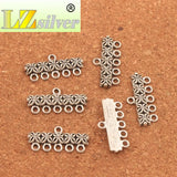 Clover Spacer End Connectors for Tassel Earrings DIY L1239 30pcs
